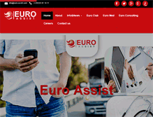 Tablet Screenshot of euro-assist.com